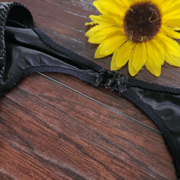 Victoria SECRET Black VELVET BODYSUIT 🕷 - Picture 5 of 7